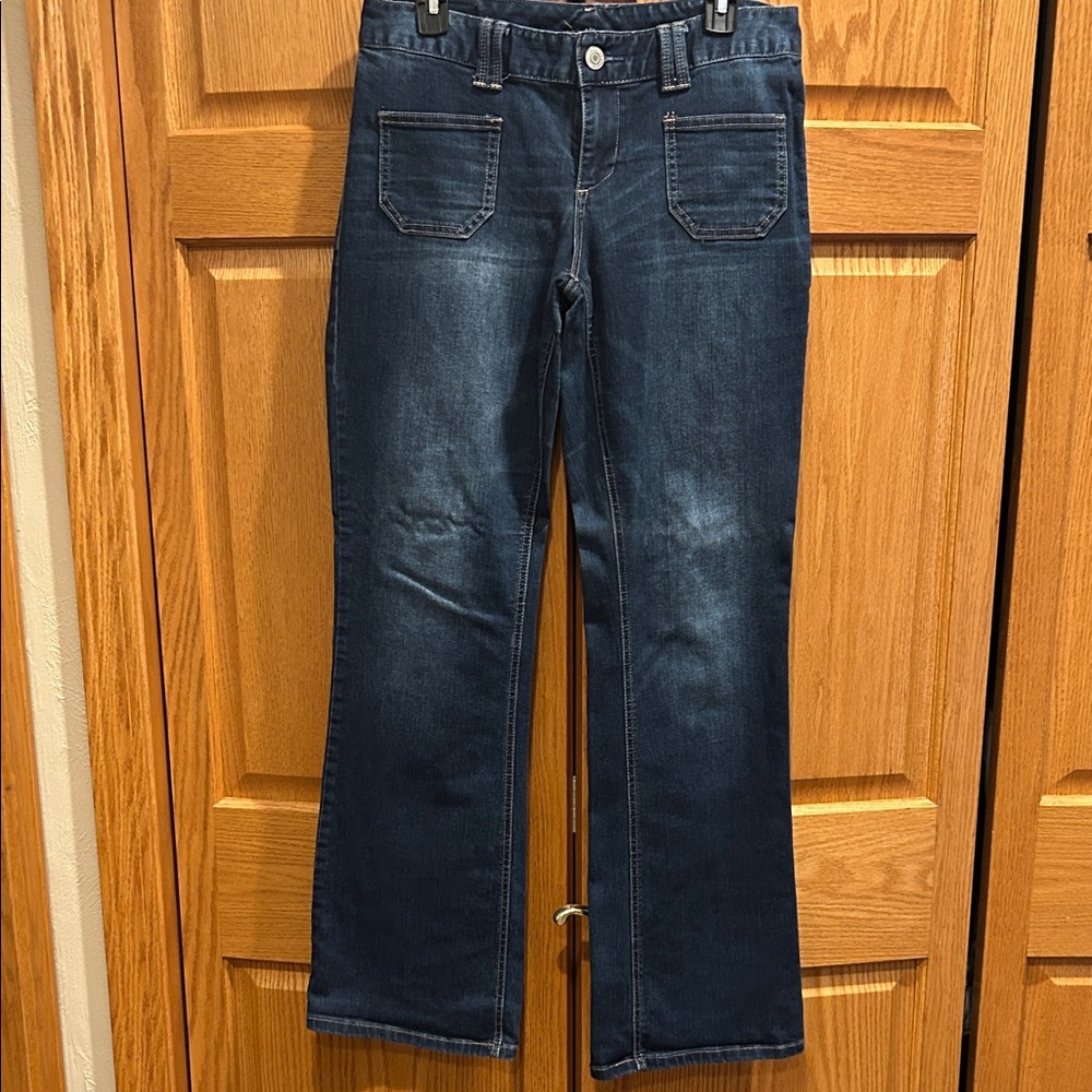 Maurices Dark Blue Straight Leg Jeans